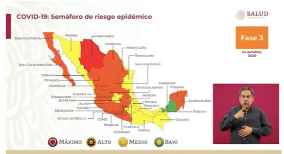 Chiapas en semáforo amarillo